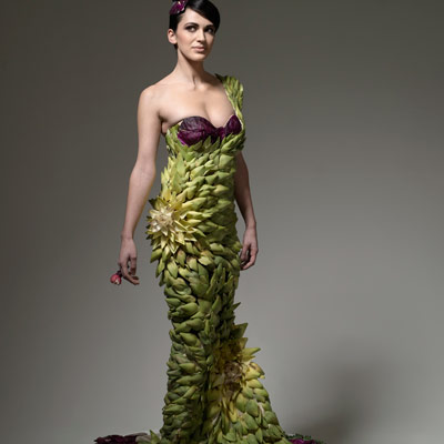 Artichoke heart gown Artichoke heart gown