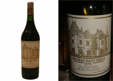 Chteau Haut Brion Pessac-Lognan 1982 Chteau Haut Brion Pessac-Lognan 1982