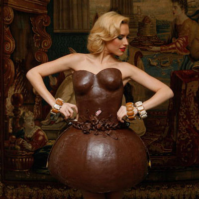 German chocolate bubble dress German chocolate bubble dress