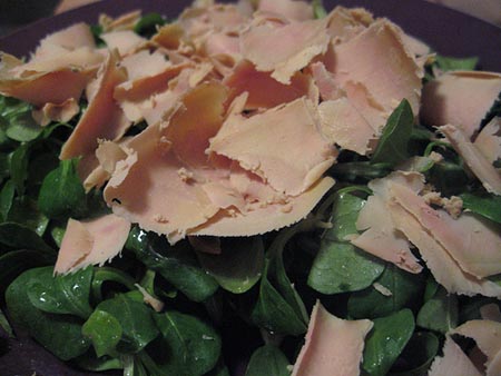 healthy shaved foie gras salad 2331