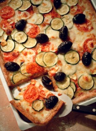 pizza with eggplant 985