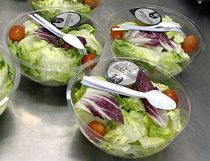 pre packed salads