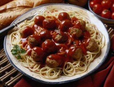 spaghetti with meatballs 7