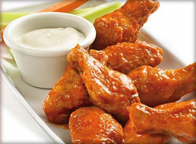 Spicy Chicken Wings In Barbecue Sauce Spicy Chicken Wings In Barbecue Sauce